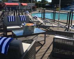 Special Cabanas and Tables are also available for rent where the visitors can sit and relax after a fantastic day filled with water sports and enjoyab